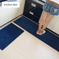 Soft Nonslip Kitchen Mat Set Bathroom Bedroom Doormat Dirtyproof Kitchen Carpet Water Absorption Bath Mat Microfiber Floor Mat