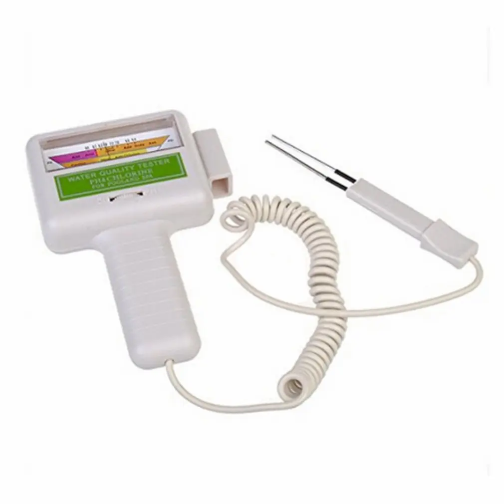 

PH Tester Water 2020 Portabel PC101 Quality Tester Swimming Pool Aquarium PH Meter Water Quality PH CL2 Chlorine Tester