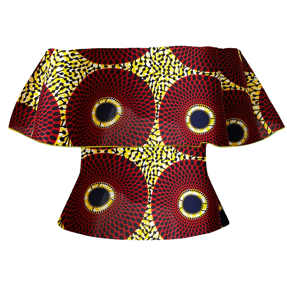 Африканская одежда для женщин модный топ традиционная Африканский женский на