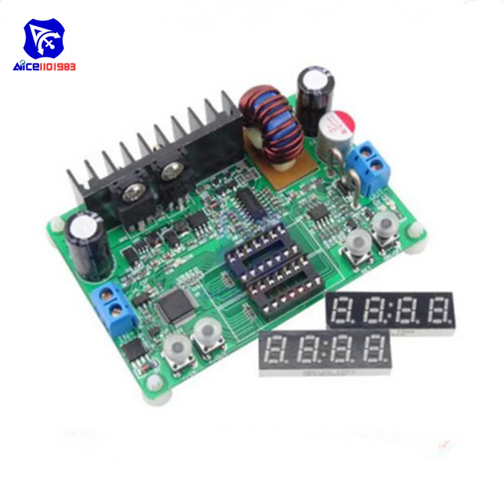 DP30V5A-L 32V 5A 160W Programmable CV CC Step Down Power Supply Module Buck Converter Voltage Regulator with Dual LED Display