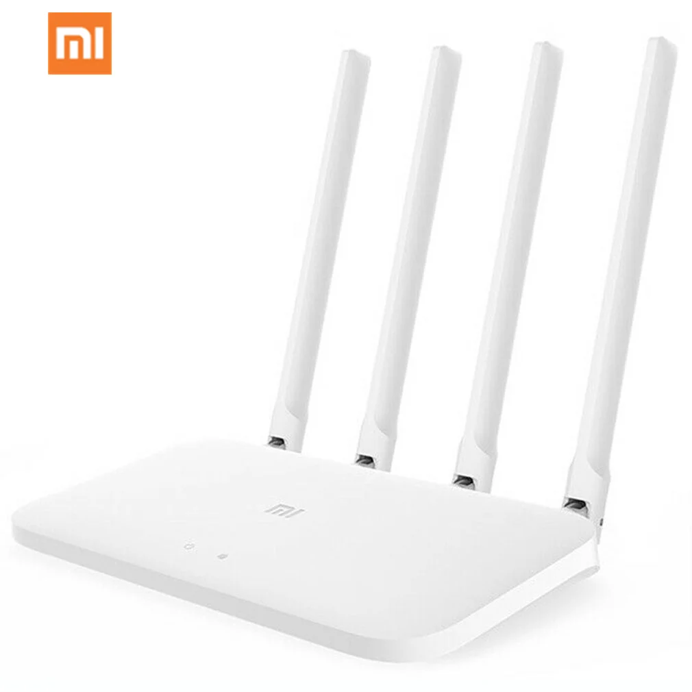 Роутер Xiaomi 4 2 ГГц Wi Fi DDR3 с высоким коэффициентом усиления антенны управление
