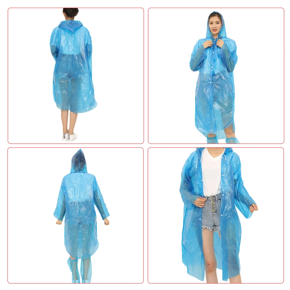 

1pcs Disposable Adult Emergency Waterproof Raincoat Poncho Hiking Accessories Outdoor Camping Rain Jacket