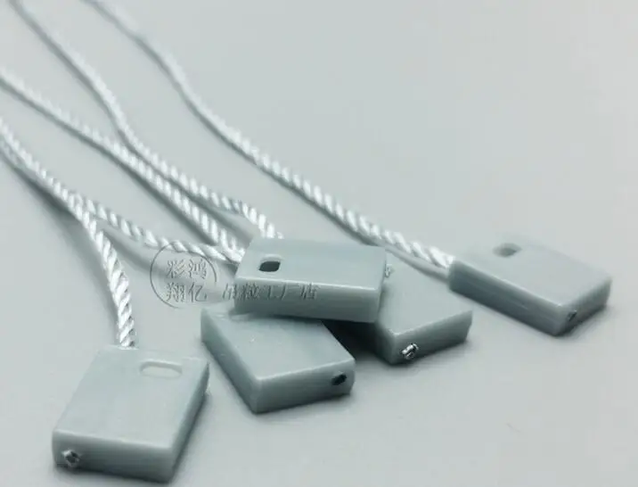 Бирки веревка подвесная шнуровка багажная веревка зонтик шнуры - Цвет: grey