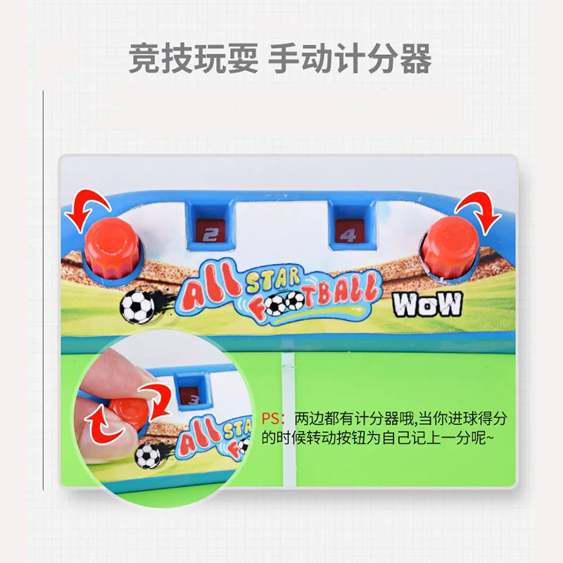 

Table Soccer Football Game 2player Table Board Game Children Kids Intelligence Soccer Toys Tabletop Game Desktop Football Toy
