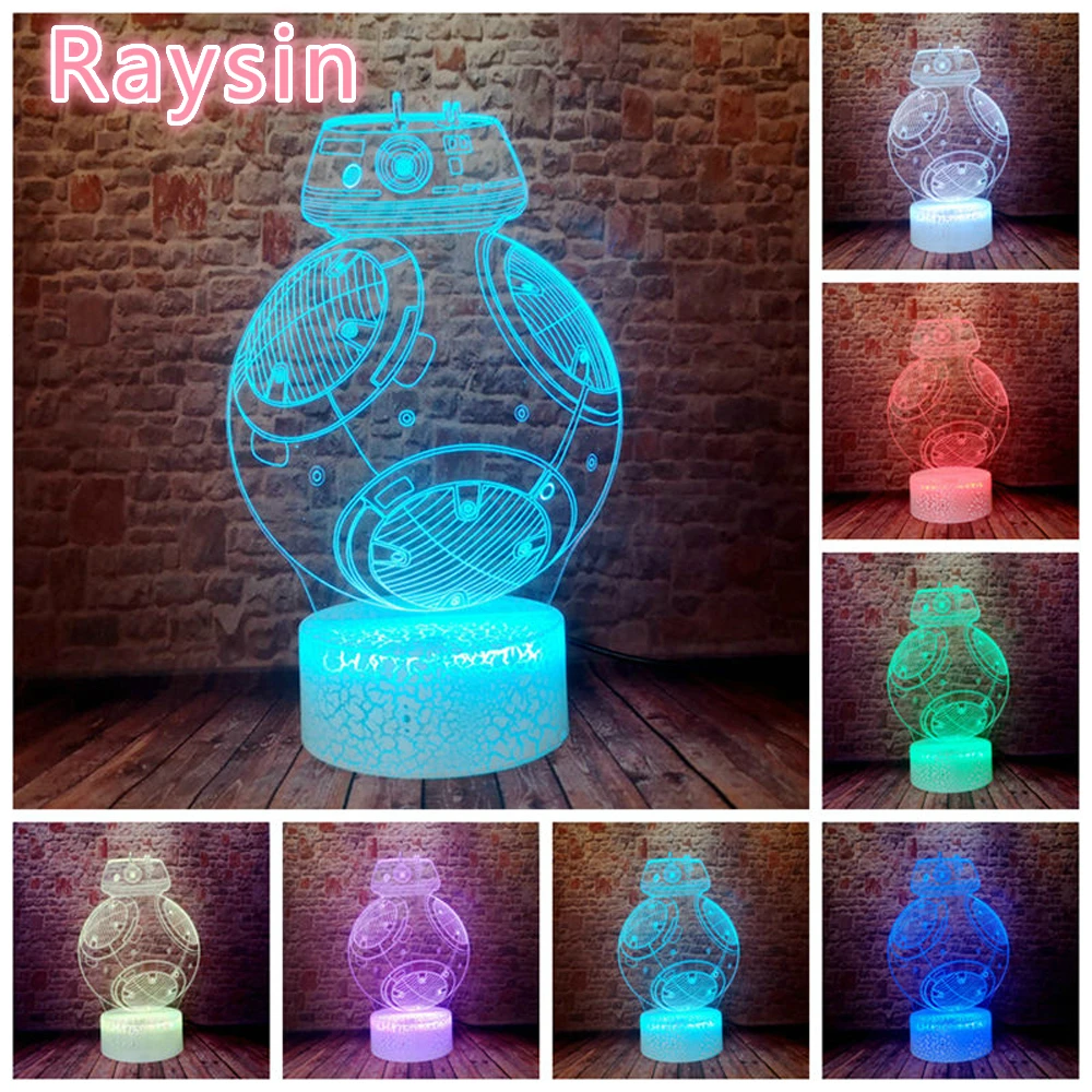 Звездные войны Sphero робот шар BB8 дроид RC BB 8 умный ночник 7 цветов меняющий