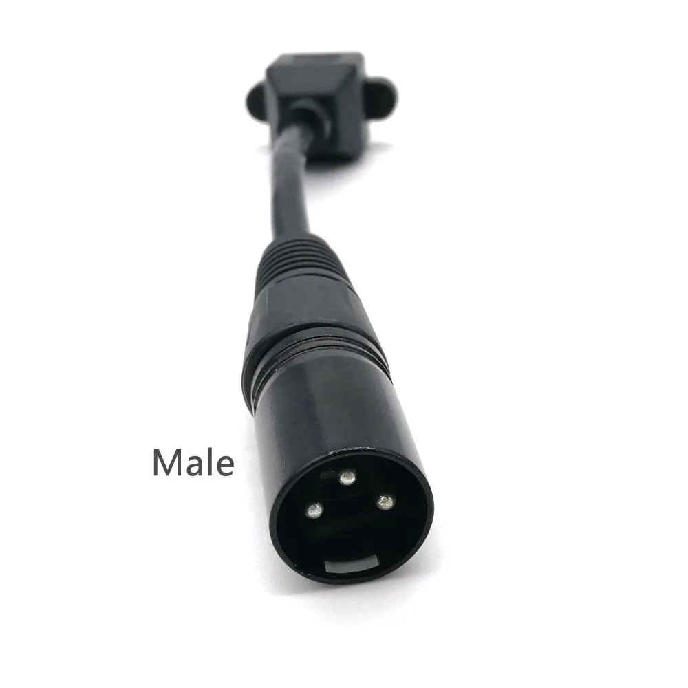 15 см XLR 3 контактный разъем для RJ45 гнездовой сетевой адаптера конвертер Кабель