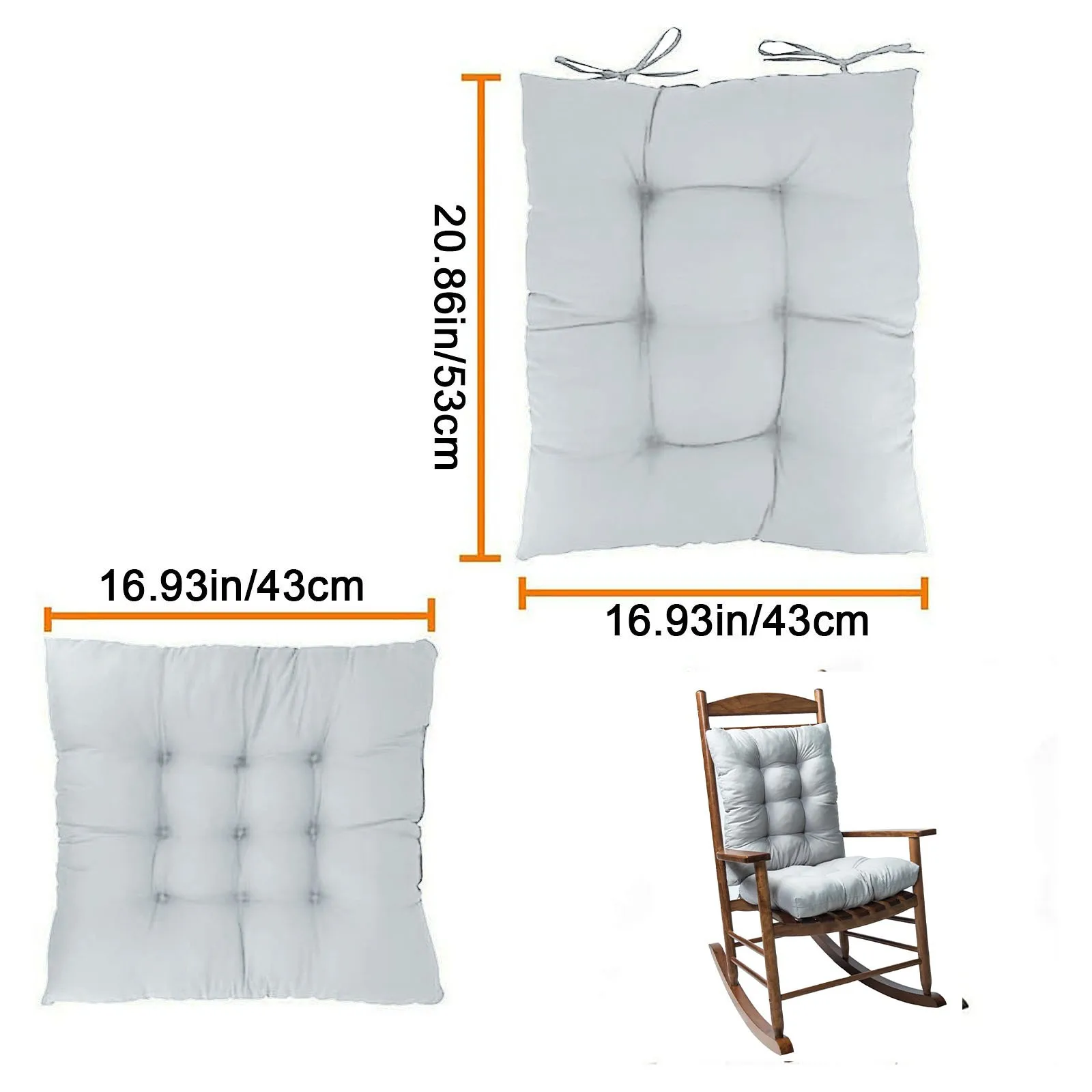 売却 椅子のクッションキット組み合わせる背もたれ座椅子クッションジャーマットレス車椅子ロッキングチェアマット尾骨マッサージマット