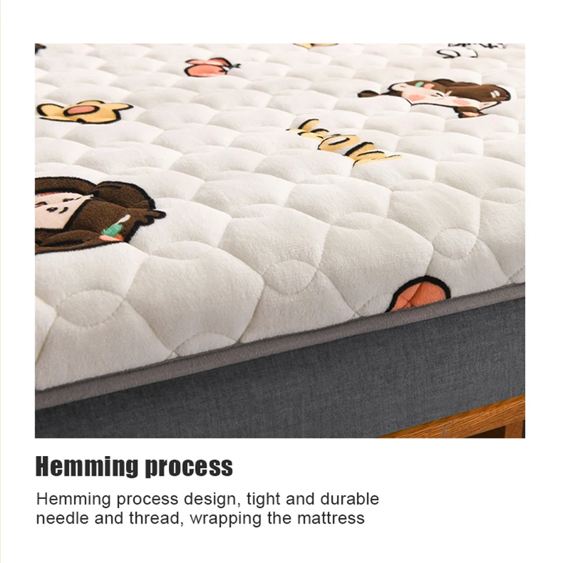 Толстый теплый матрас пол татами 4 5 см складной один двойной матрасы кровати