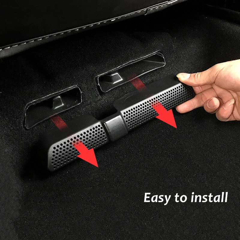 

2Pcs/Set Car Air Vent Cover For SEAT 2016 2017 2018 Under Seat Air Conditioner Duct Outlet Covers High Quality