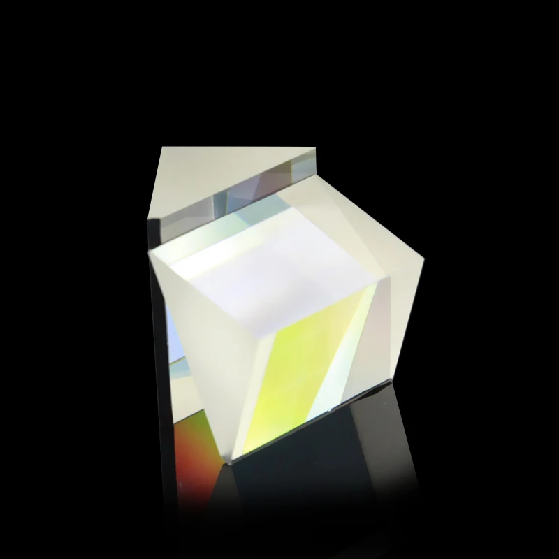 Оптическая Призма K9 Glass100 * 100*100 мм/3 93*3 93 3.93in с прямым углом покрытием алюминиевой