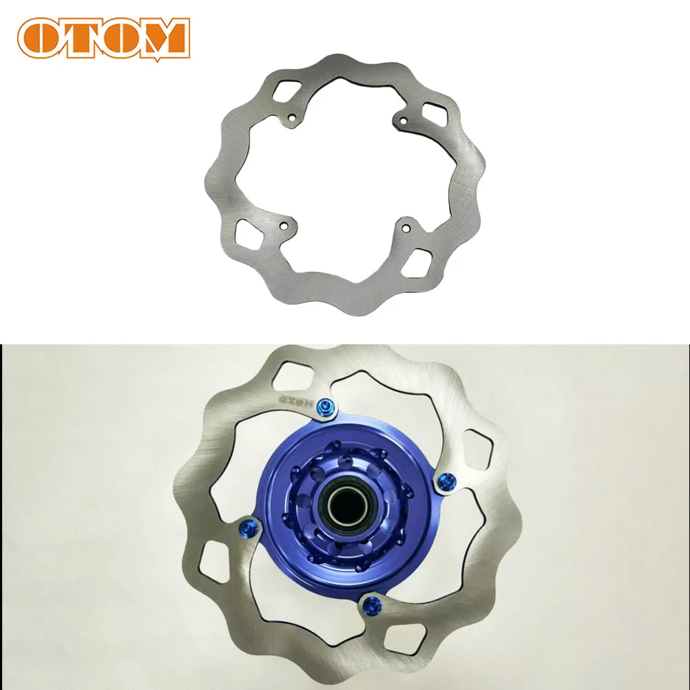 

OTOM New Motorcycle Steel Rear Brake Disc Rotor 4mm Thickness For HONDA CR CRF 250 450 125 CR125 CR250 CRF250R CRF250X CRF450X