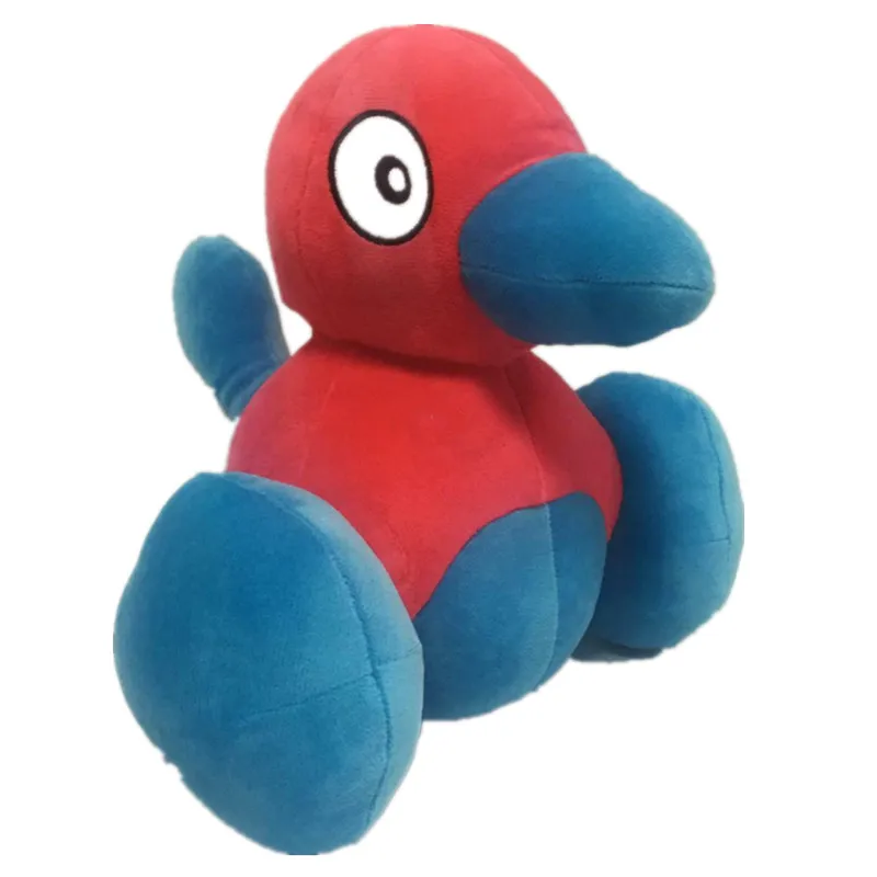 

Anime Games Pokemon series new 30CM Porygon plush toy Swire armor Soft Kawaii stuffed Doll A birthday present for children