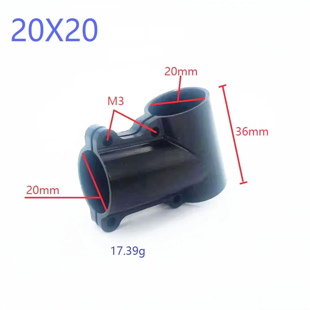 Сельскохозяйственная защита растений - каркас для БПЛА с углом наклона 20 градусов, тройником 20 мм из алюминиевого сплава и аксессуарами.