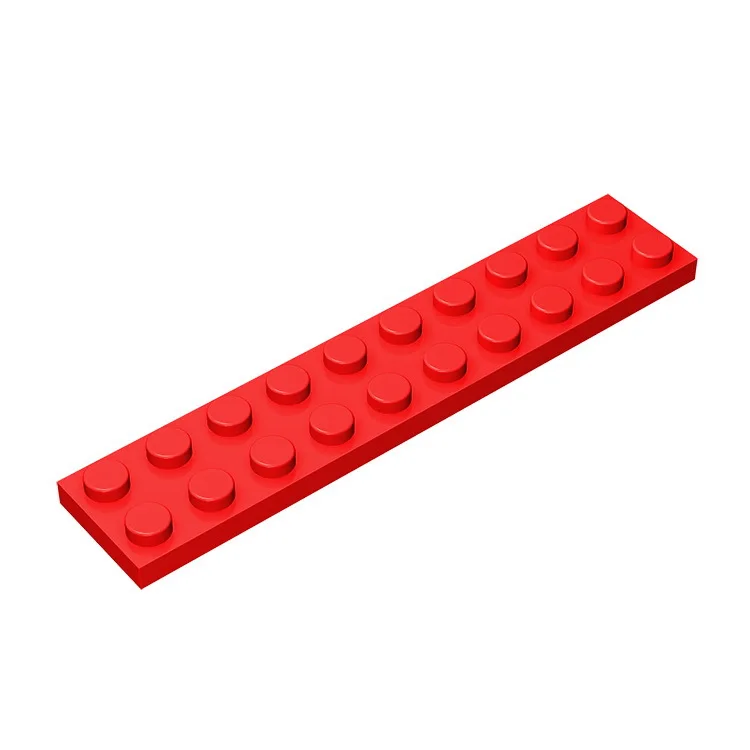 Строительные блоки technalal DIY 2x10 Базовая доска al части 10 шт. MOC творческие обучающие