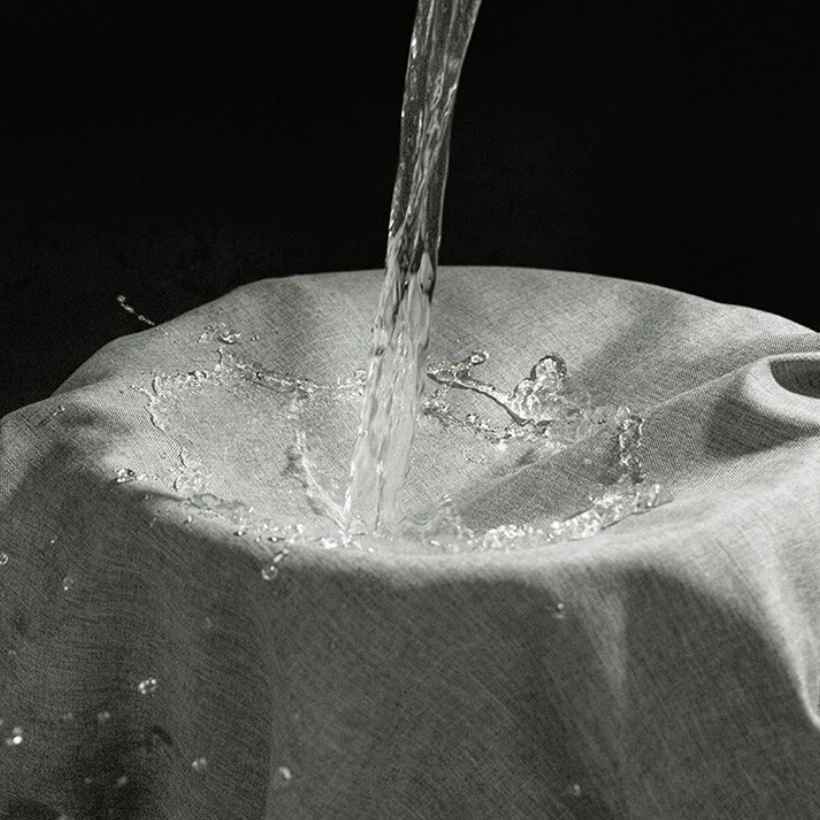 thickened waterproof shower curtain linen bathroom mould proof and perforated free curtain plain shower curtain free global shipping