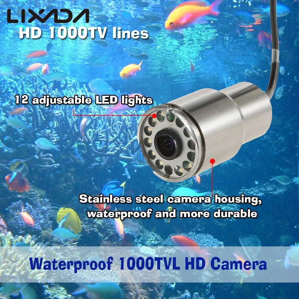 Рыболокатор рыболовная Инспекционная камера 2 4G Беспроводная портативная Wi-Fi 200m