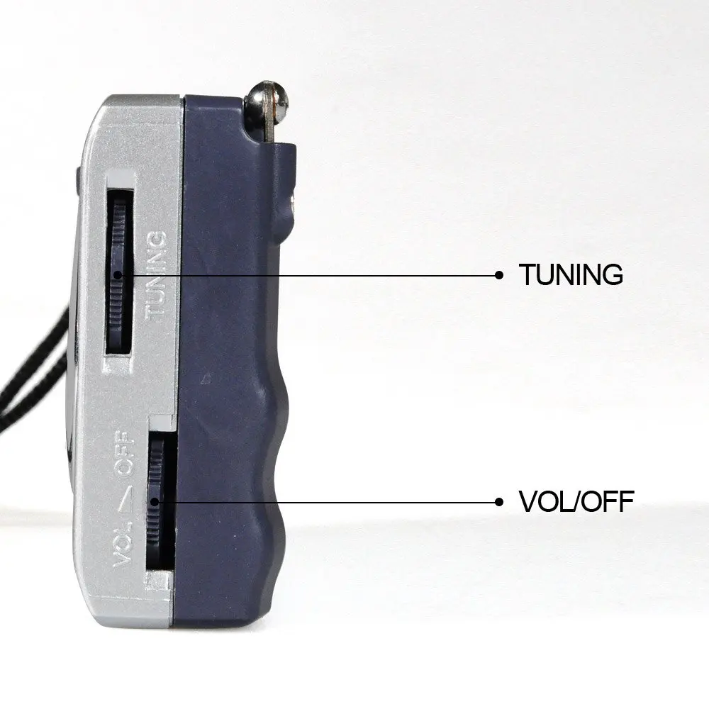 Карманное мини радио AM FM тонкий портативный приемник стереодинамики музыкальный
