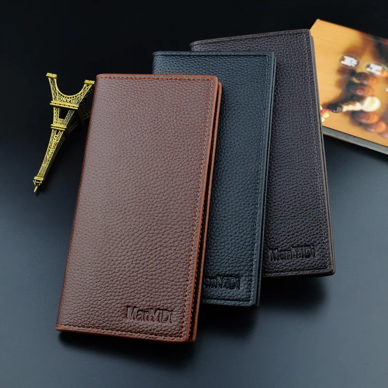 Multiple Card Position Men's Wallet Long Youth Purse Ticket Holder Japan Korea Leisure Slim | Багаж и сумки