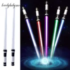 2 шт. лазерный световой меч, игрушки для мальчиков, меч для косплея, искусственный двойной световой меч, меч, игрушки со звуком, лазерный подарок, меняющий лазерный меч