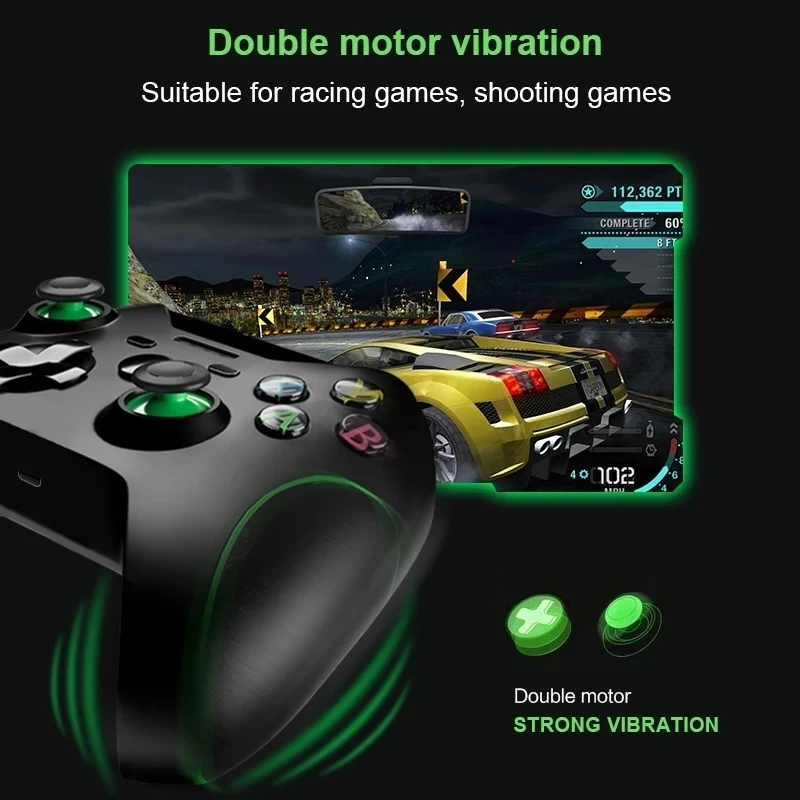Беспроводной контроллер XBOX ONE 2 4G беспроводной игровой Двойной вибрационный