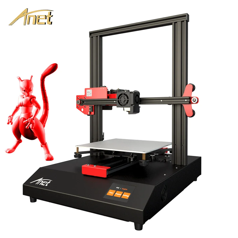 Anet ET4 FDM 3D принтер все металлические рамы Высокая точность Reprap Рабочий стол drucke DIY