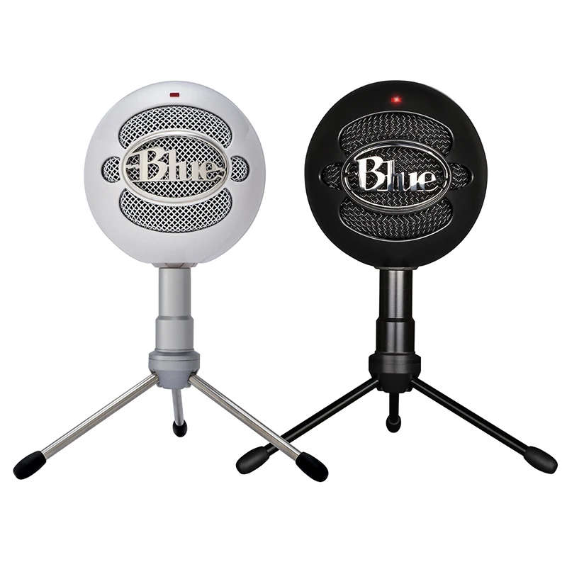 

Микрофоны Logitech Blue Snowball Ice всенаправленный/кардиоидный USB-микрофон белого и черного цветов