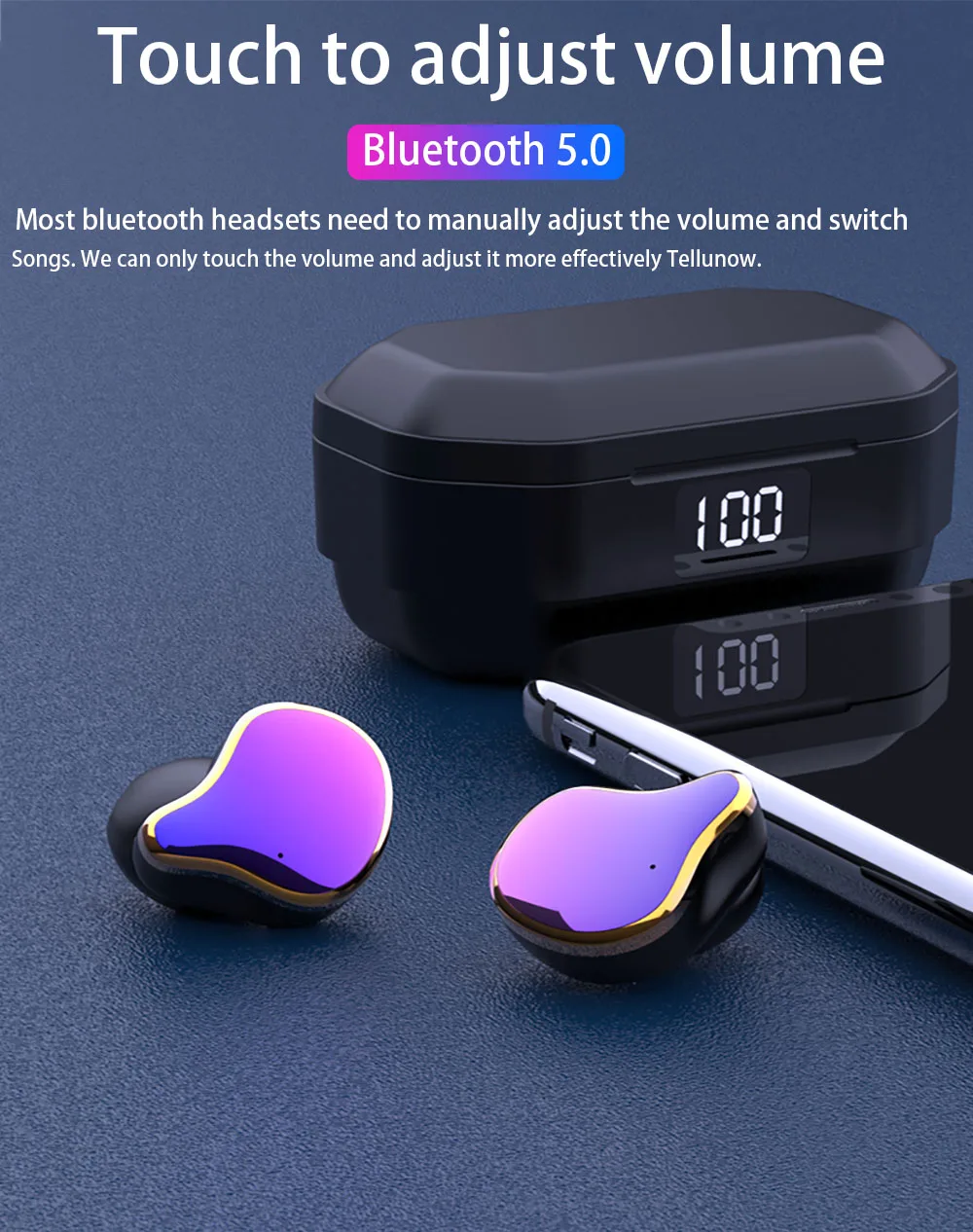 QCR G01 беспроводные наушники 5,0 TWS Bluetooth наушники настоящие беспроводные стерео наушники спортивные наушники с микрофоном для зарядки