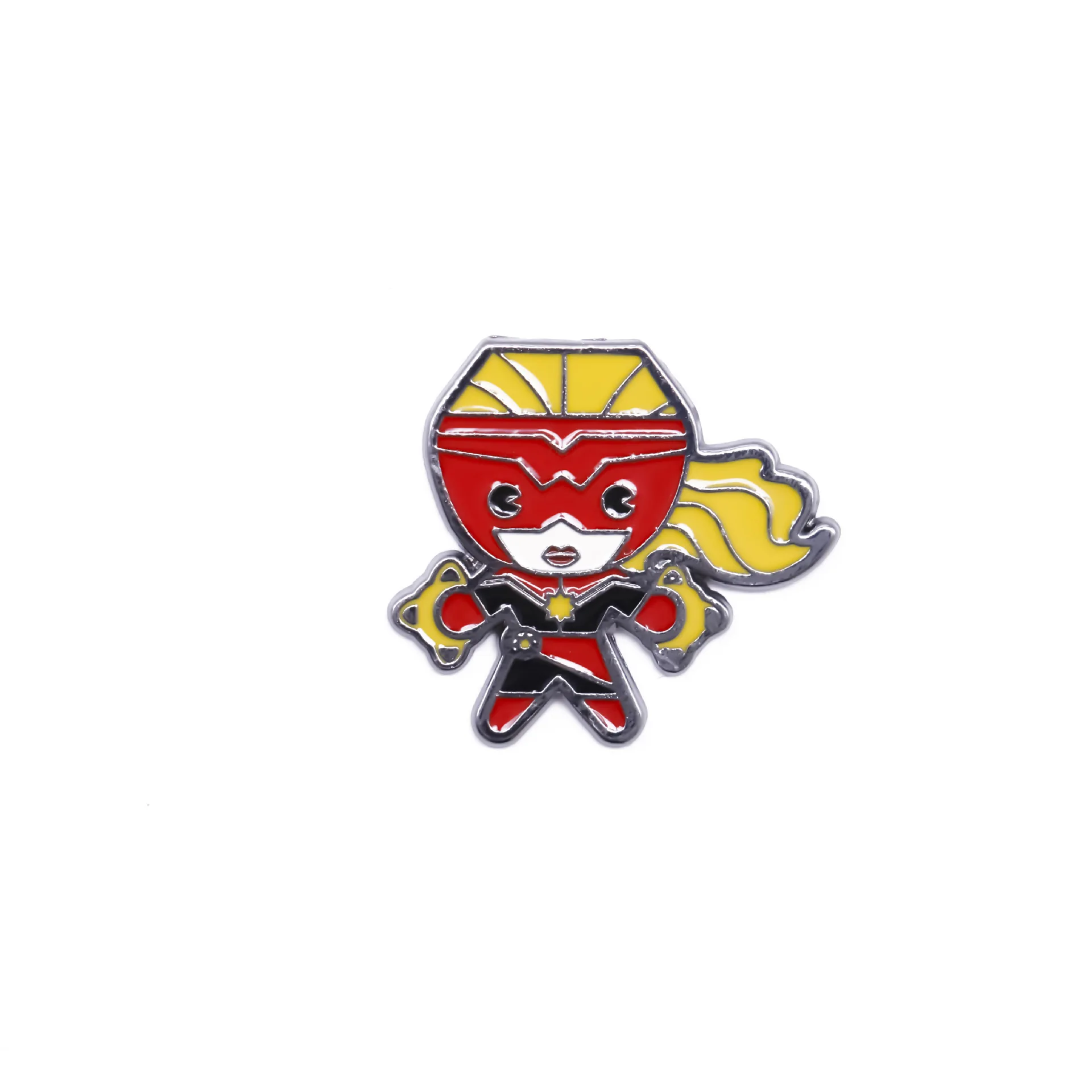 Эмалированная брошь с изображением героев мультфильма мстители | Украшения и