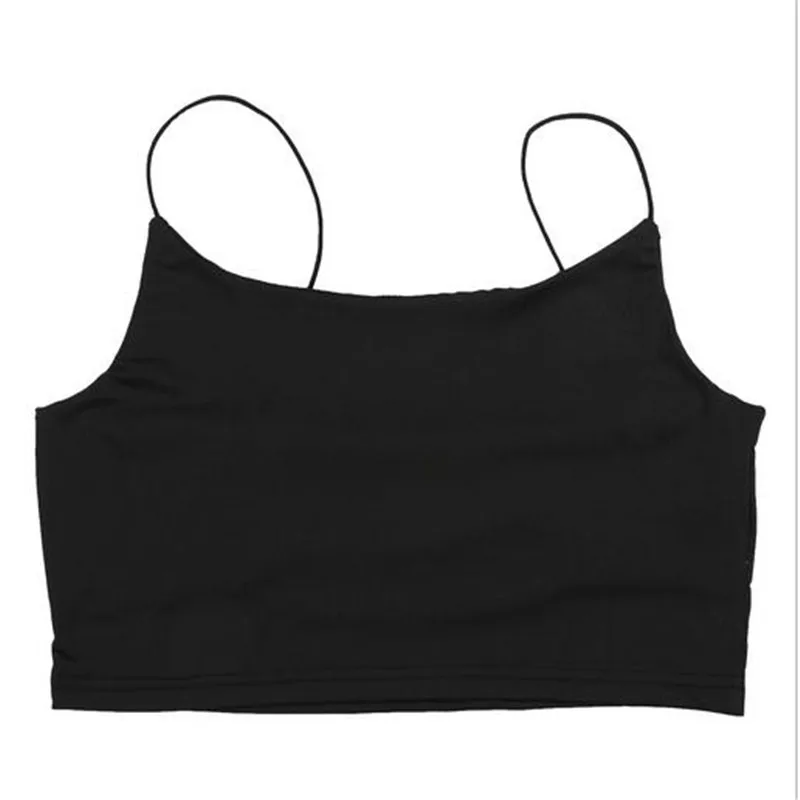 2019 модная женская майка бюстье бюстгальтер жилет женский укороченный топ