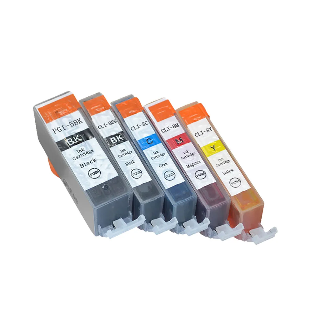 Совместимый картридж для замены принтера Canon PGI5 CLI8 PGI 5 PIXMA IP 4200 4300 4500 5200 5300