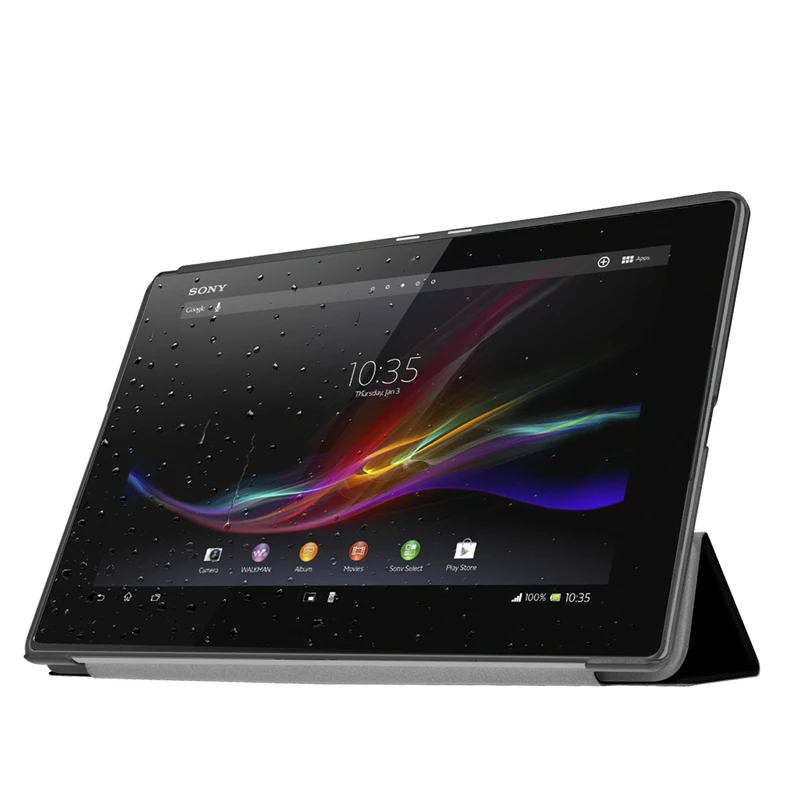 Чехол для Sony Xperia Z4 10 1 дюймовый планшет Funda тонкий складной флип-чехол с подставкой