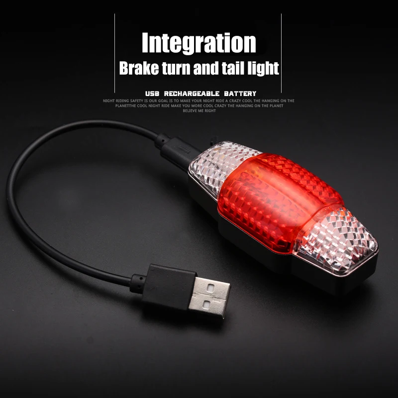 

Сигналы поворота для велосипеда, фонарь стоп-сигнала для горного велосипеда, регулируемый Интеллектуальный тормоз COB