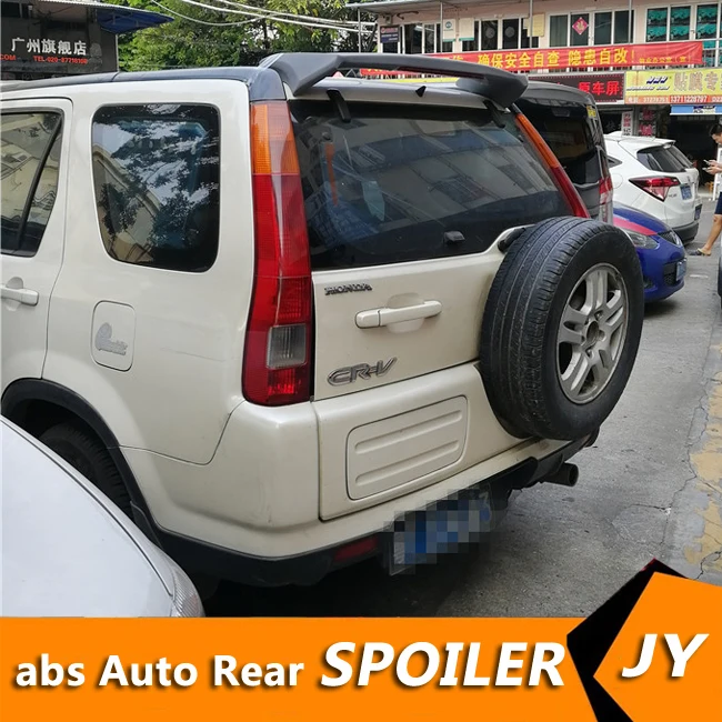 Спойлер для HONDA CR V 2001 2003 спойлер CRV из высококачественного АБС материала заднее