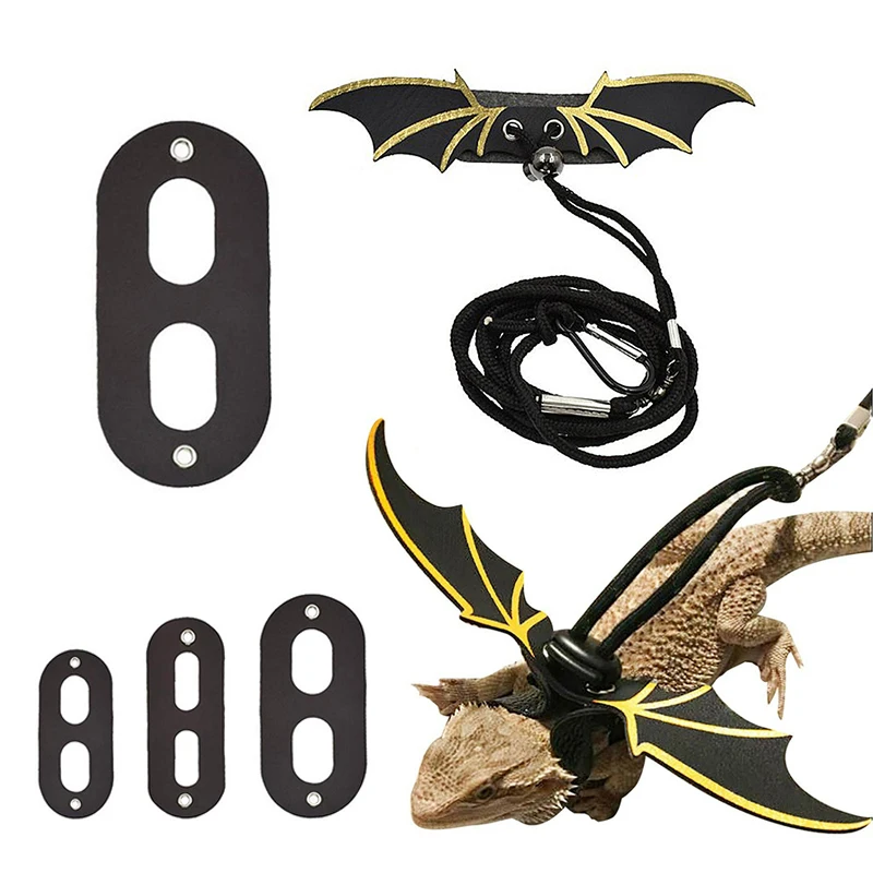 Регулируемый рептилия ящерица поводок бородатый дракон жгут крутые мягкие