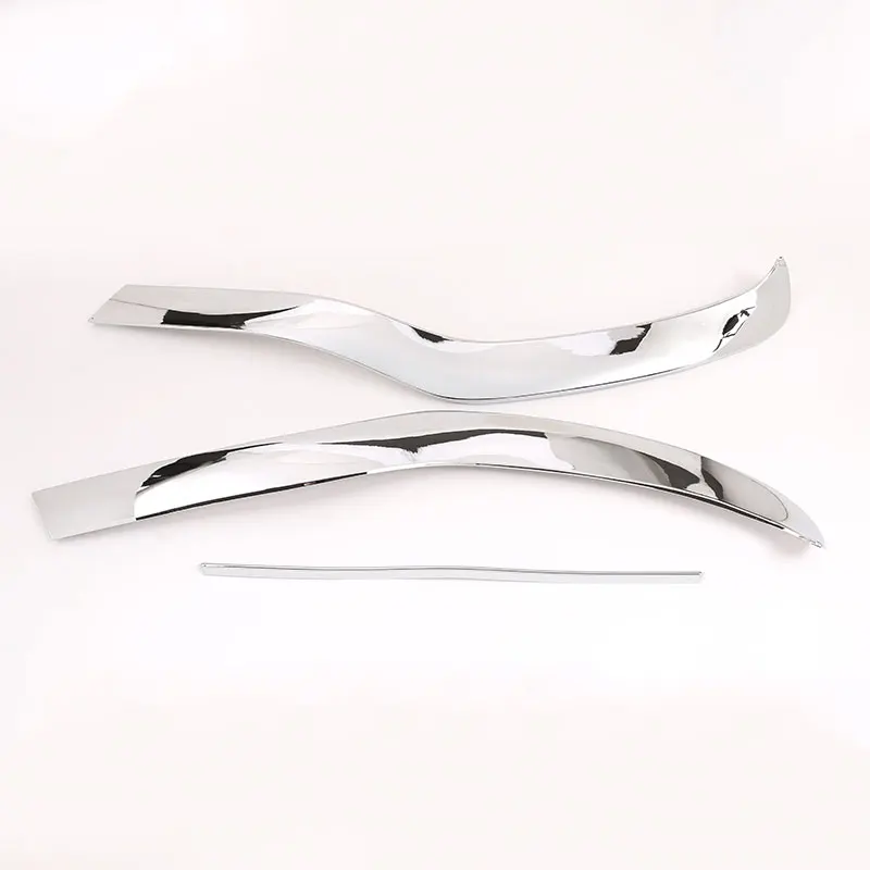 

Хромированная Пластина переднего бампера ABS для Mercedes Benz E Class W213 2016-2019, автомобильные аксессуары, 3 шт.