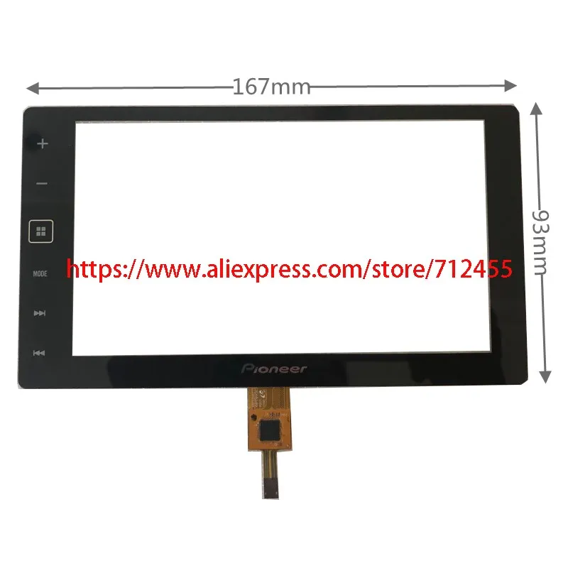 Сенсорный экран Pioneer Carplay Radio 6 5 для KBPISNX279KTL/KBPISNX279KTL SPH Da120 '' 8pin 167*93 мм|ЖК-экраны и
