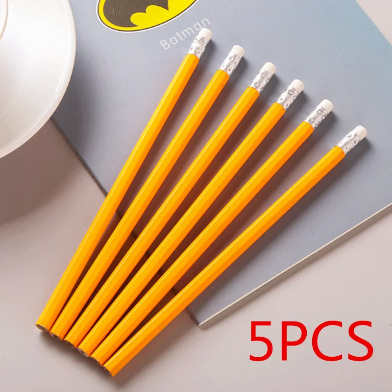 5PCS Художественная живопись, наждачная бумага, блок для заточки карандашей, эскиз, карандаш, указатель, инструмент для рисования, школьные наборы, перчатки, пень, ручка - Цвет: 5PCS