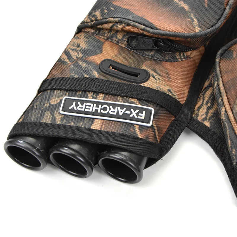 Колчан для стрельбы из лука с 3 трубками стрела углеродная чехол Охотничья