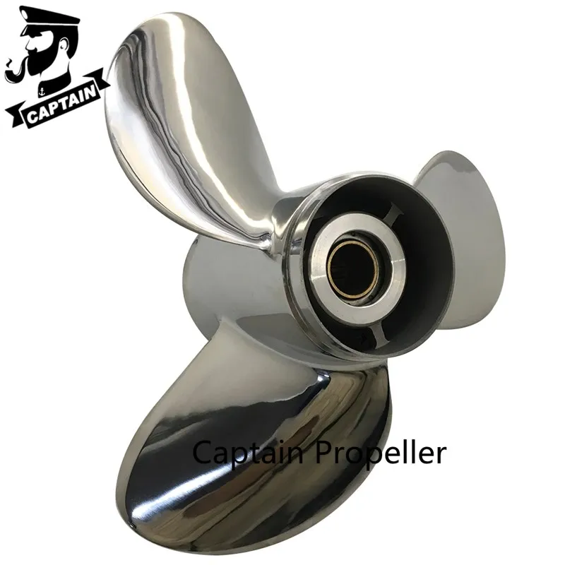 Подвесной Двигатель Captain Propeller 11x15 из нержавеющей стали 13 зубьев для подвесных