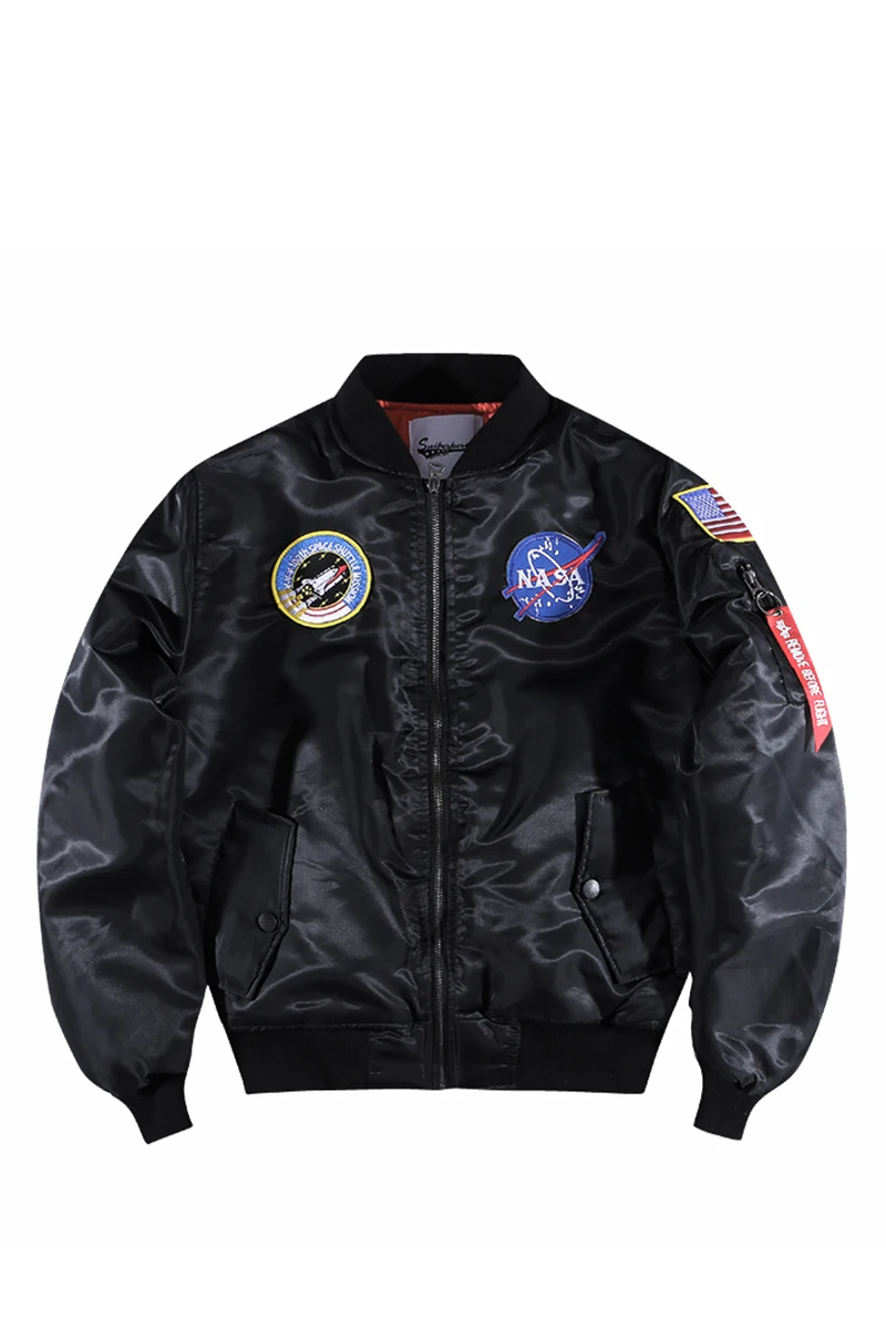 Trendy Brand Spring and Autumn Flight Jacket Casual Baseball Uniform Men's Thin Loose plus Size Short winter jacket men