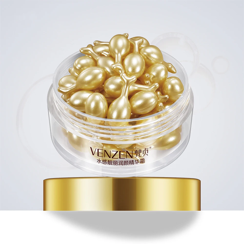 

30Pcs Hyaluronic Acid Capsules Essence Moisturizing Anti-Aging Face Serum Spot Removing Whitening Cream Face Skin Care Serum