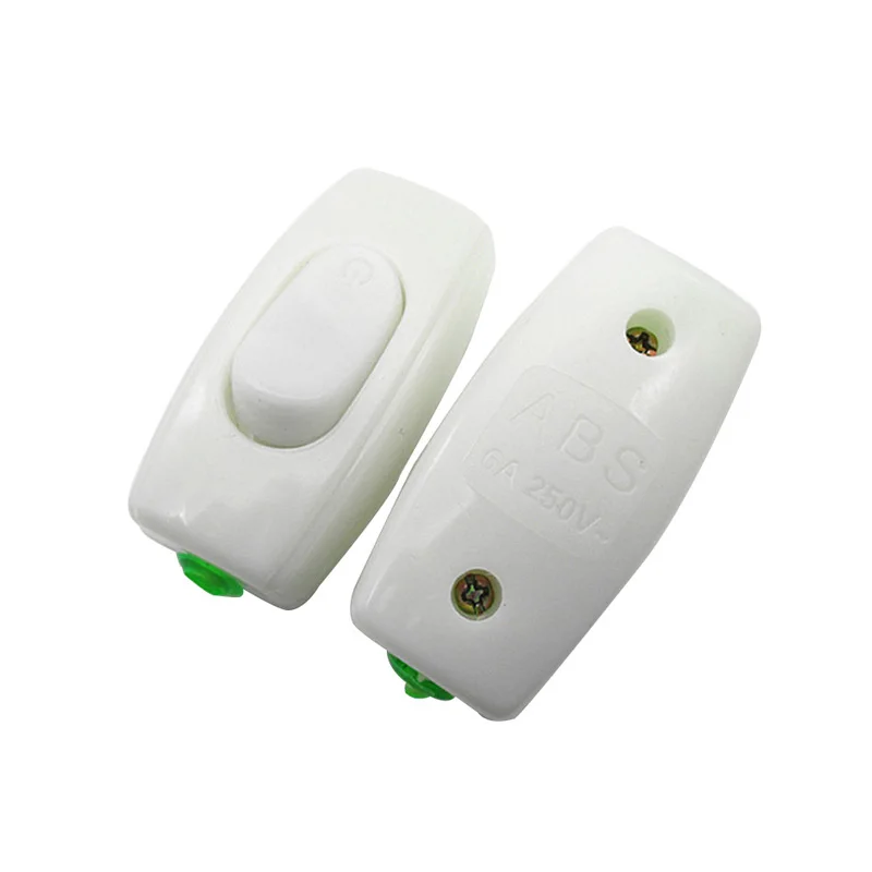 New1PC 6A 250V Rocker Switch Lnline ON/OFF Table Lamp Desk Light Control Socket Electric Electrical Parts Hot Sale | Обустройство