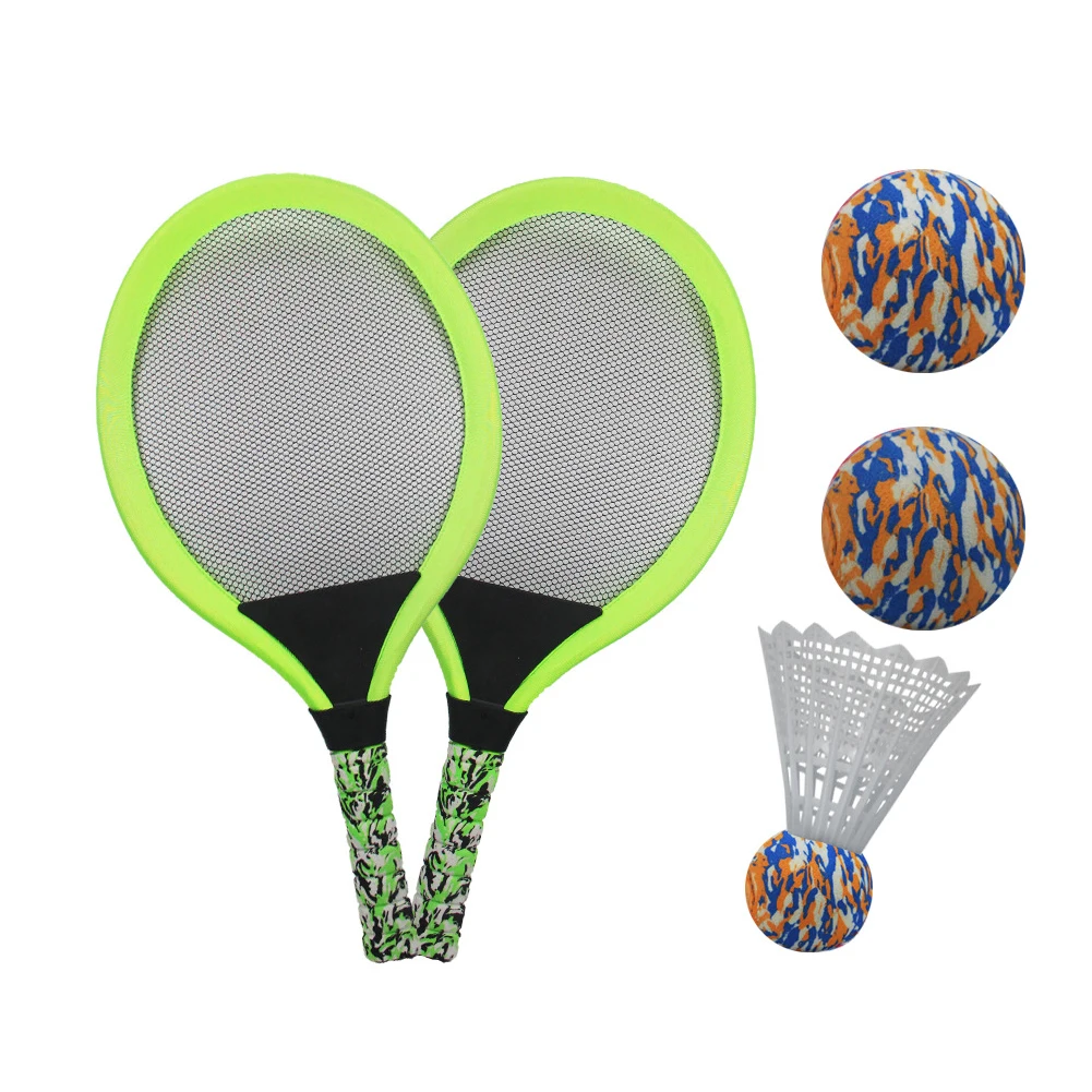 Outdoor Sports Parent-child Game Training Kids Gift Beach Toy Tennis Racket Set Beginner Practice Durable Indoor Badminton Ball | Спорт и