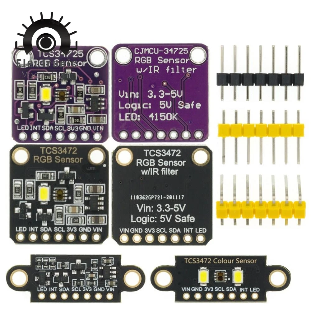 10 шт. Новый SX CJMCU-34725 TCS34725 цветной датчик RGB макетная плата модуль | Электронные