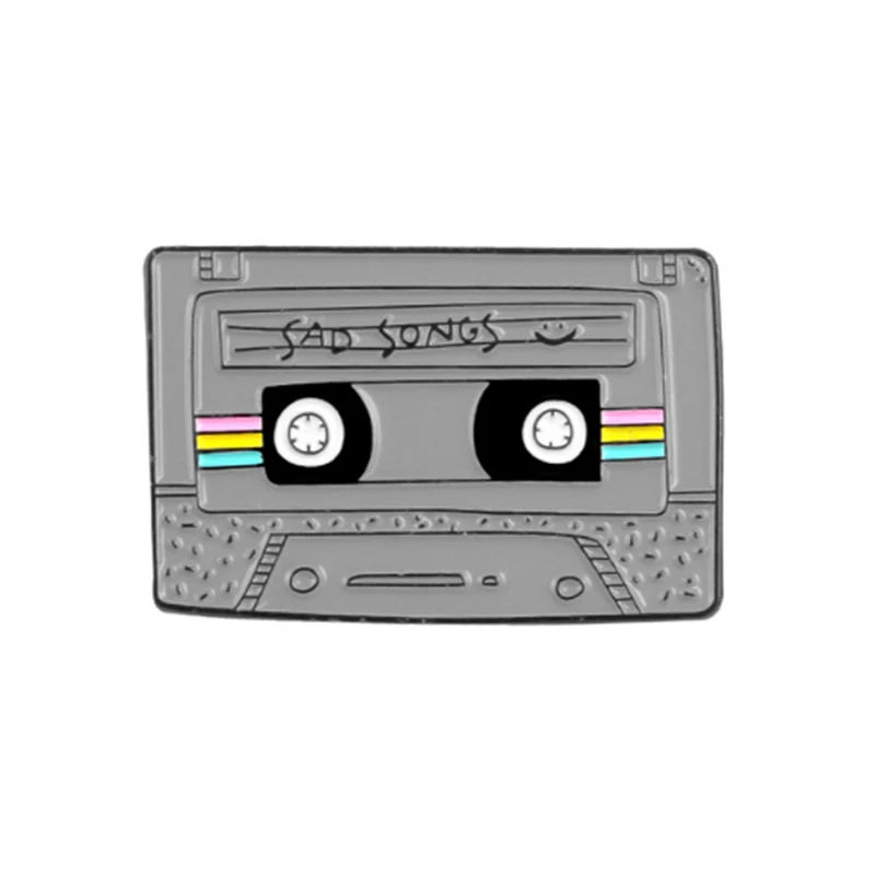 Style 4 GDHY музыка ленты брошь, эмалированный штифт GOOD VIBES, грустно песни, BEST OF THE 09'S броши для любителей музыки на булавке значок ювелирные изделия в форме оливковой ветки мира - Окраска металла: Style 4
