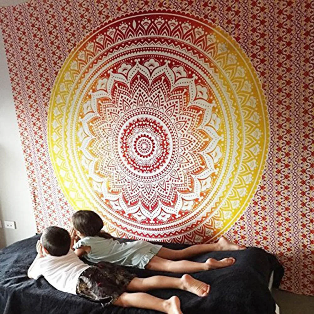 

Indian mandala tapestry wall tapestry lace tapestry home decoration apply european and American curtains