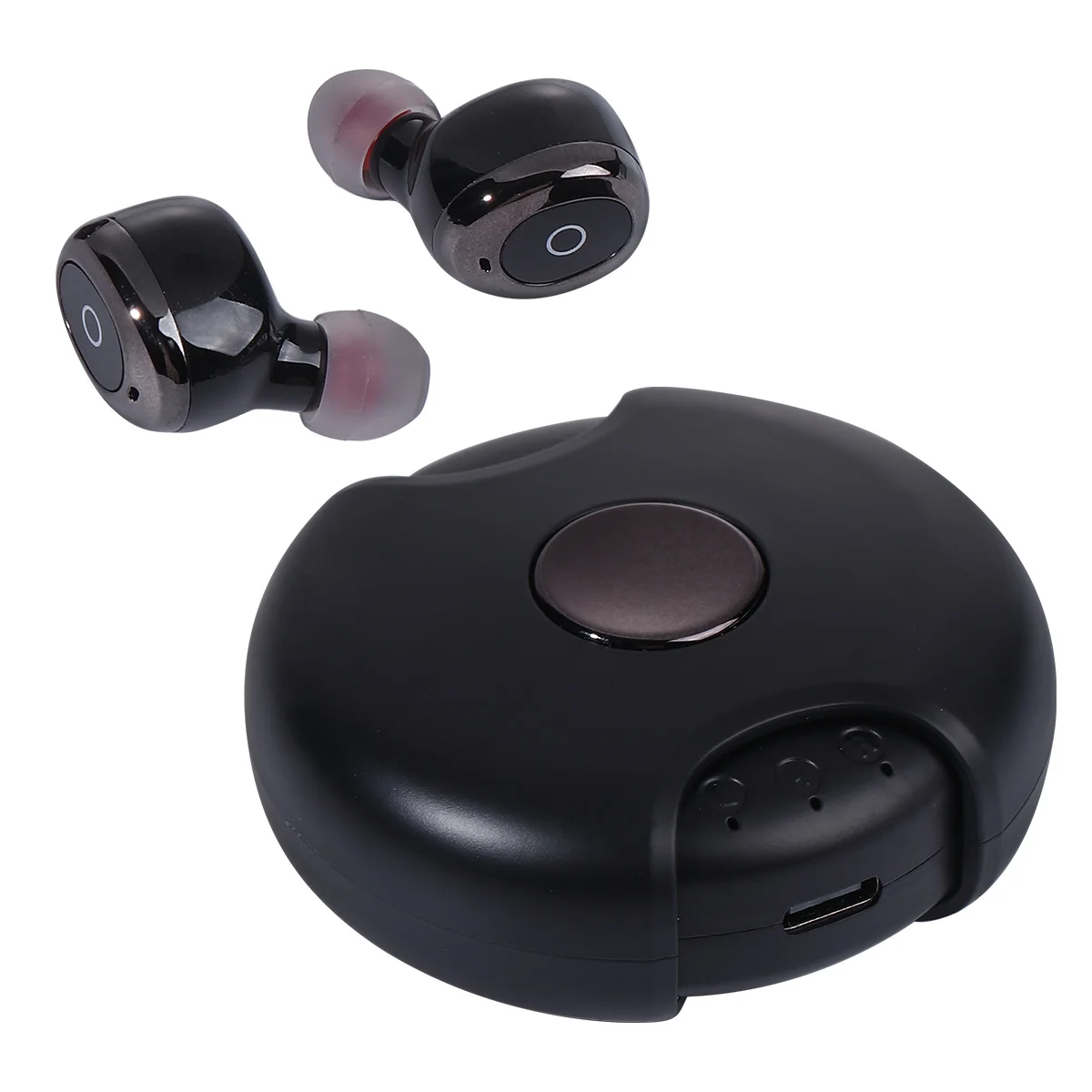 

1 Pair Kid Wireless Headphones Waterproof Noise Canceling Earpiece Fingertip