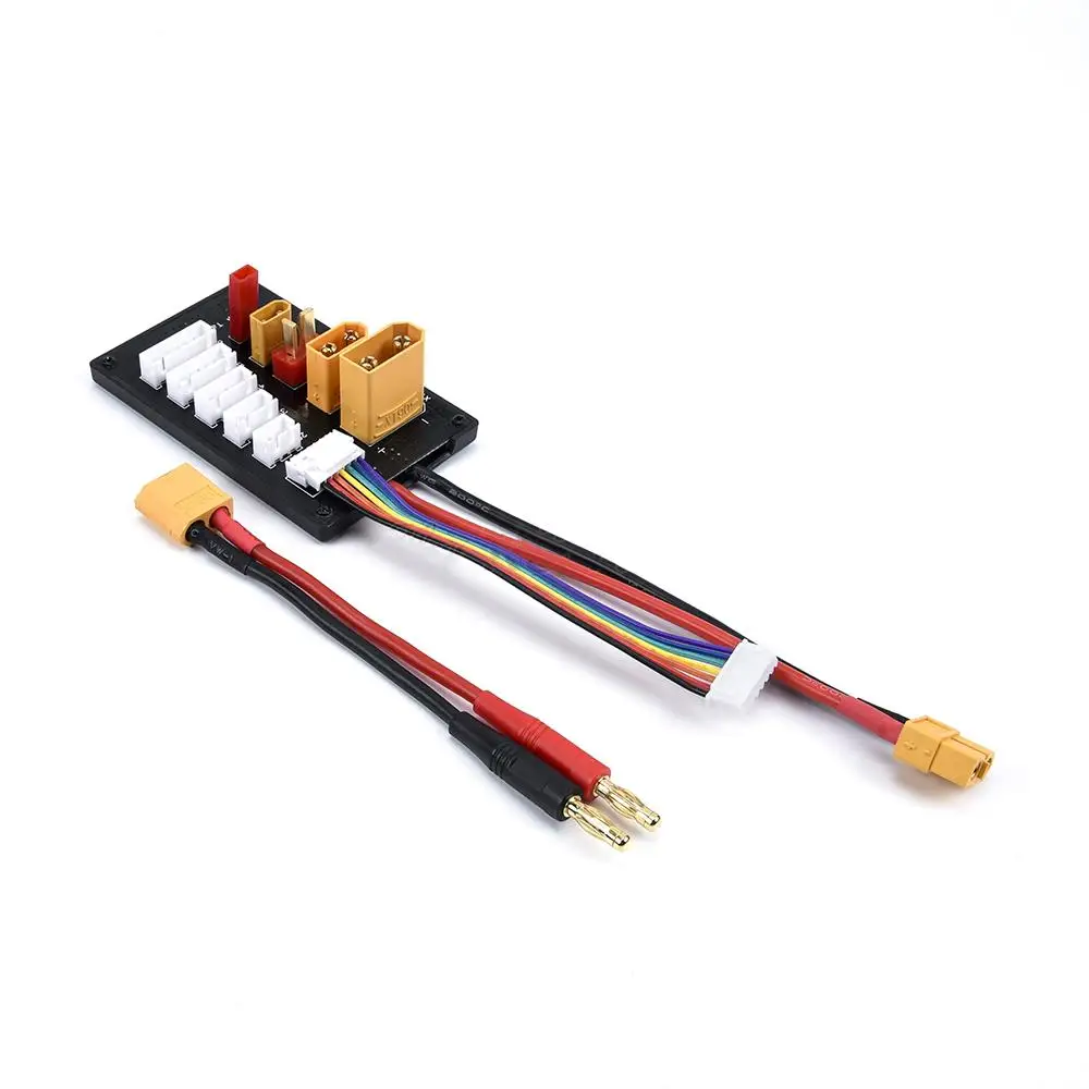 Фото Зарядное устройство HOBBYMATE XT30, XT60, XT90, JST T разъём для Lipo батарей, 2-6S, параллельная балансировочная зарядная плата для Imax B6, B6AC IDST №4