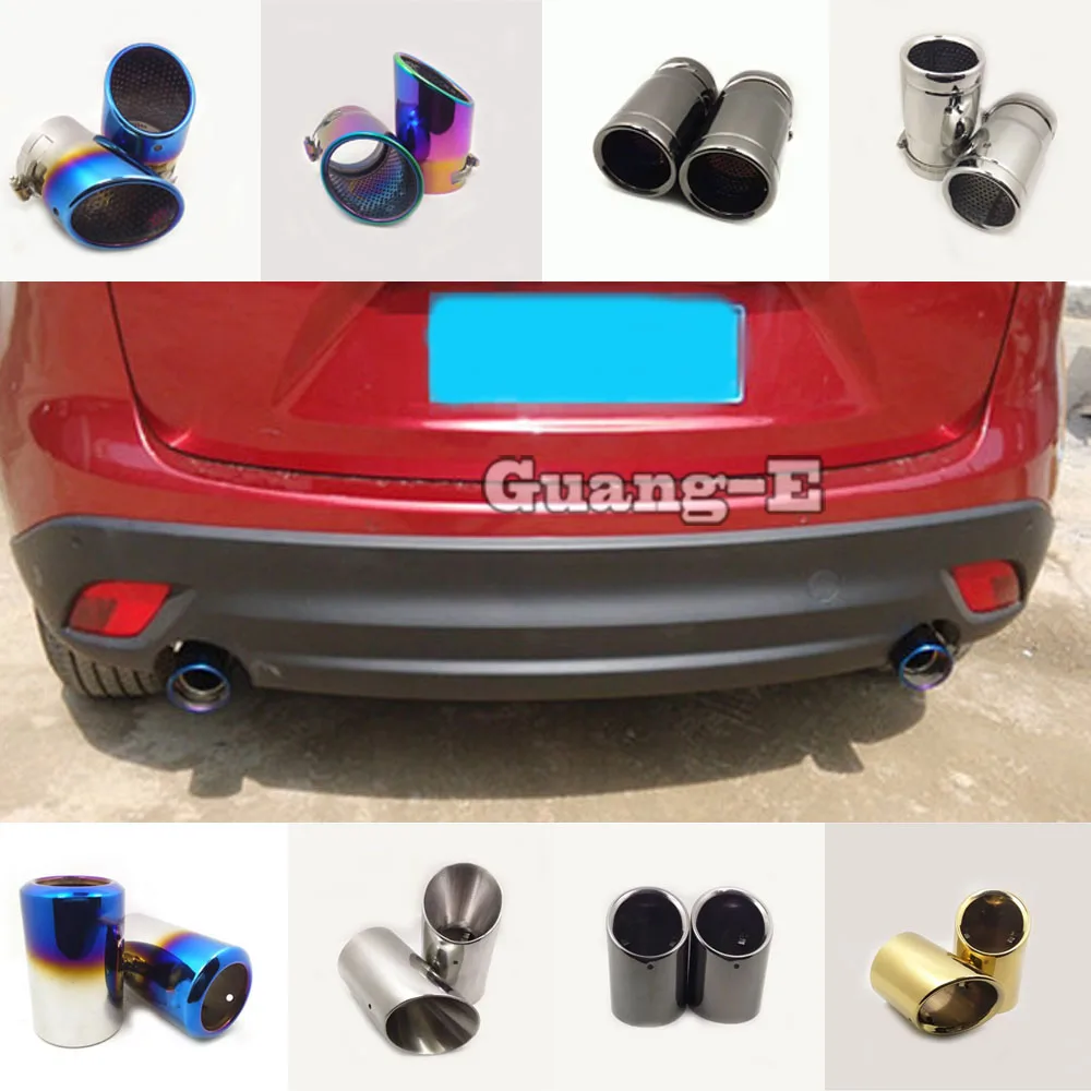 Автомобильный глушитель задняя часть трубы выхлопной наконечник задний