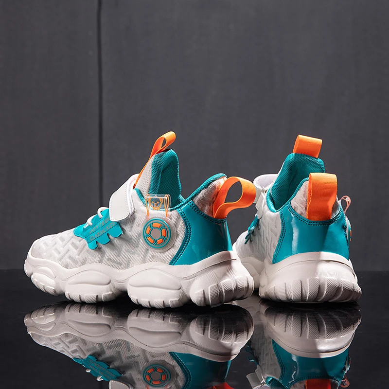 

2021 Kids Tenis Sneakers Fashion Boys Sports Running Shoes Children Breathable Mesh Casual Walking Shoes Non-Slip Girls Sneakers